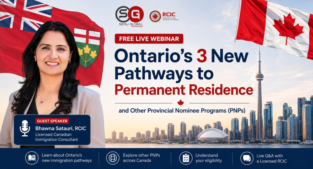 Sehli Global's Free Live Webinar