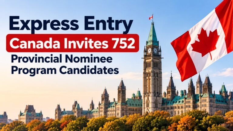 Express Entry October 13, 2026: Canada Invites 752 Provincial Nominee Program Candidates