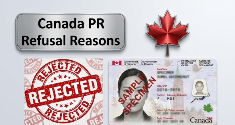 5 Common Reasons Canada PR Applications Get Refused in 2026