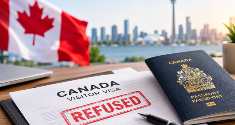 Canada visitor visa refusal
